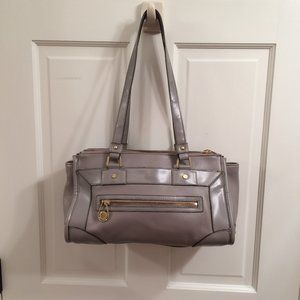 Isaac Mizrahi Live Satchel, Leather, SPRING BAG!!